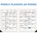 Carson Dellosa Modern Farmhouse Teacher Planner 2025-2026, Undated 8" x 11" Lesson Plan Book With Stickers, Class Schedule, and Weekly Calendar School Supplies, Homeschool and Classroom Must Haves
